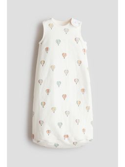 H&M - Kids White Printed Sleep Bag Tog 2.5