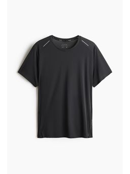 H&M MOVE - Men Grey Lightweight Cooling Running T-Shirt