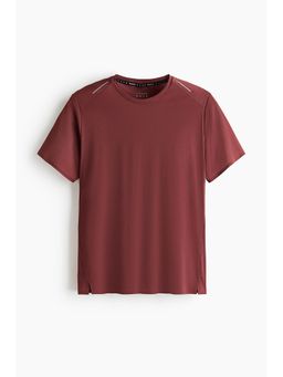 H&M MOVE - Men Red Lightweight Cooling Running T-Shirt