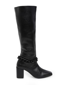 IYKYK by Nykaa Fashion - Keith Modish Black High Boots
