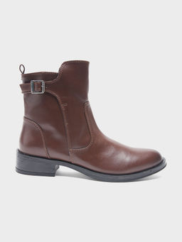 IYKYK by Nykaa Fashion - Casual Brown Iconic Boots