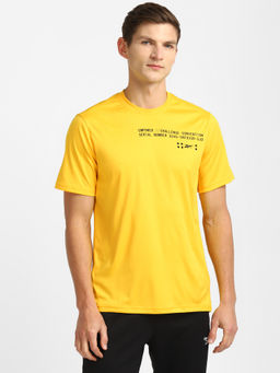 Reebok - Rbk Performance Tee Yellow Training T-shirt