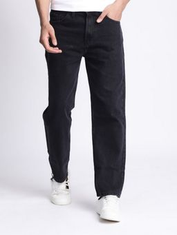 Bene Kleed - Men Black Relaxed Fit Denim Jeans