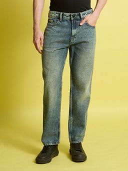Bene Kleed - Men Blue Relax Fit Light Fade Jeans