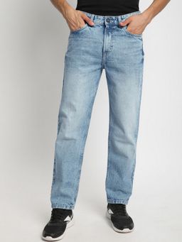 Bene Kleed - Men Blue Relaxed Fit Denim With Light Shade Jeans