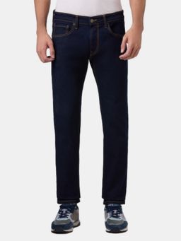 Pepe Jeans - Men Navy Blue Slim Fit Solid Jeans