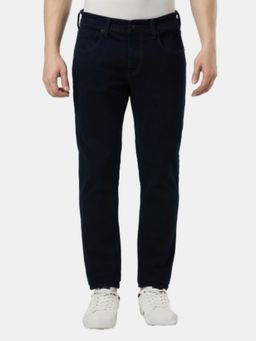 Pepe Jeans - Men Navy Blue Slim Fit Solid Jeans