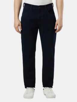 Pepe Jeans - Men Navy Blue Straight Fit Solid Jeans