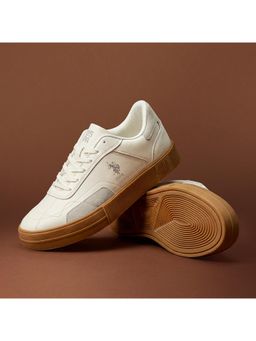 U.S. POLO ASSN. - ZYRON|Cream Sneaker for Men