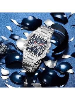 Daniel Klein Exclusive - Stainless Steel Blue Dial Exclusive Men's Analog Watch - DK.1.13756-2