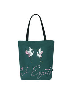 EcoRight - No Egrets Organic Cotton Tote Bag