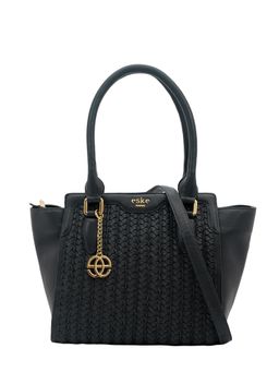 Eske - Celeste Leather Handbag, Night Blue Cosmos