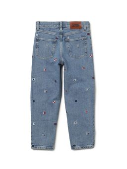 Tommy Hilfiger - Bb Archive Flags Embroidered Jeans