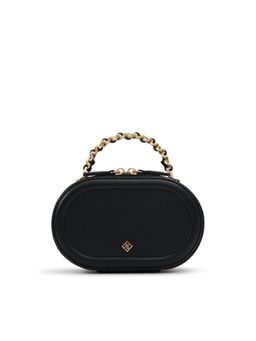 Call It Spring - Leahaa Womens Black Top Handle Bag