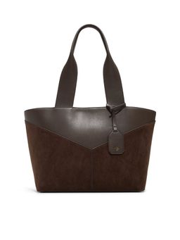 Call It Spring - Saage Womens Dark Brown Tote Bag