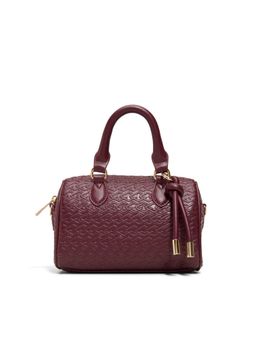 Call It Spring - Tanaa Womens Bordo Satchel with Detachable Strap