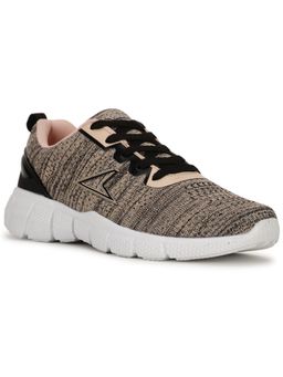 Power - Beige Women Lace-Ups Sports Shoes