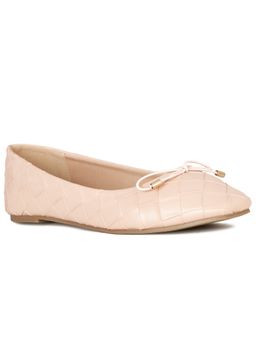 Bata - Pink Women Slip-On Ballerinas