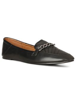 Bata - Black Women Slip-On Loafers