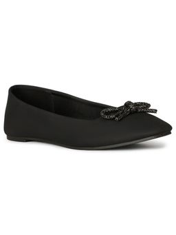 Bata - Black Women Slip-On Ballerinas
