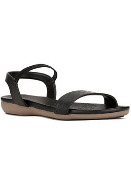 Bata - Black Women Slip-On Sandals