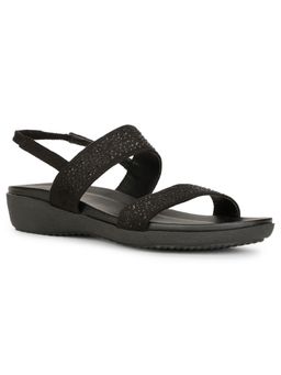 Bata - Black Women Slip-On Sandals
