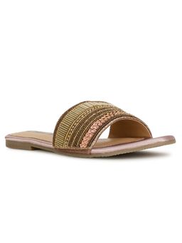 Bata - Brown Women Slip-On Flats