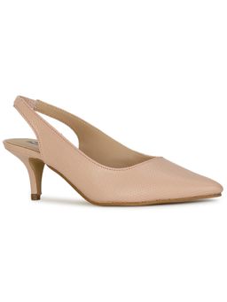 Bata - Pink Women Slip-On Heels