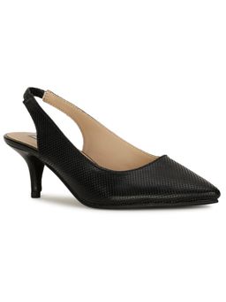 Bata - Black Women Slip-On Heels