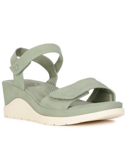 Bata Comfit - Green Women Velcro Sandals