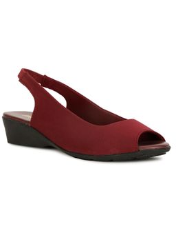 Bata - Red Women Slip-On Heels