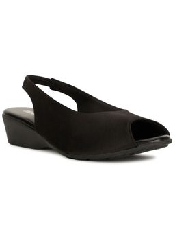 Bata - Black Women Slip-On Heels
