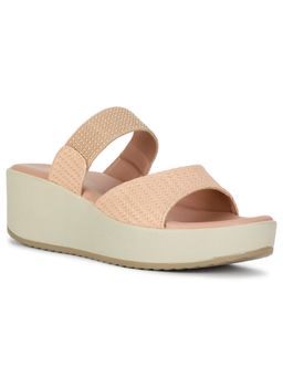 Bata - Peach Women Slip-On Heels