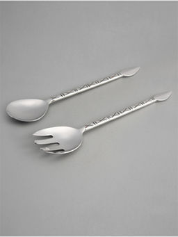 SAGE KONCPT - Cross Design Salad Server Set