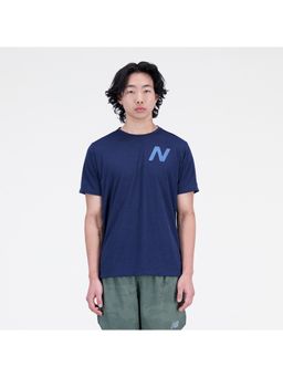 New Balance - Men's Blue T-shirt