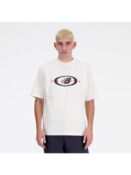 New Balance - Men's White T-shirt