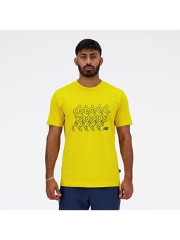 New Balance - Men's Yellow T-shirt