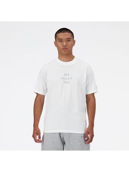 New Balance - Men's White T-shirt