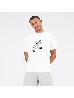 New Balance - Men's White T-shirt