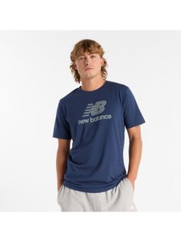 New Balance - Men's Navy Blue T-shirt