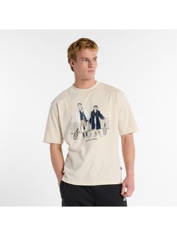 New Balance - Men's Cream T-shirt