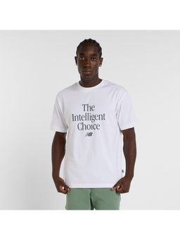 New Balance - Men's White T-shirt