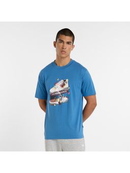 New Balance - Men's Blue T-shirt
