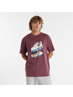 New Balance - Men's Wine T-shirt