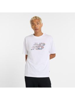 New Balance - Men's White T-shirt