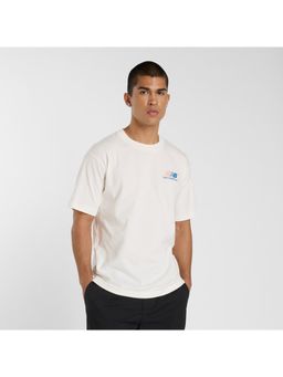 New Balance - Men's Off White T-shirt