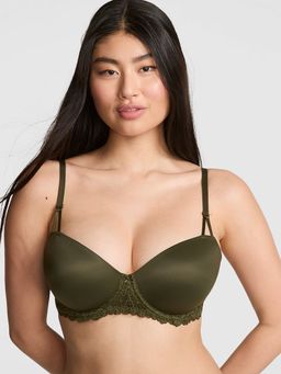 Victoria's Secret - Pink Wink Lightly Lined Balconette Bra Green