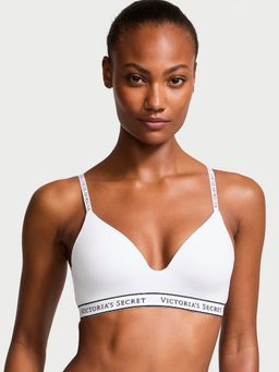 Victoria's Secret - The T-Shirt Lightly Lined Wireless Cotton Bra White