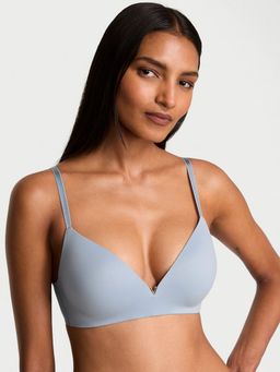 Victoria's Secret - Love Cloud Wireless Push-Up Bra Blue