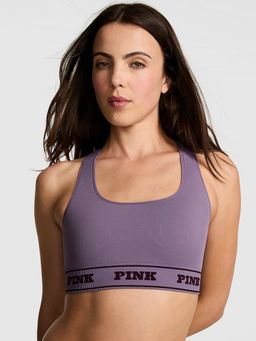 Victoria's Secret - Pink Seamless Reversible Sports Bra Purple